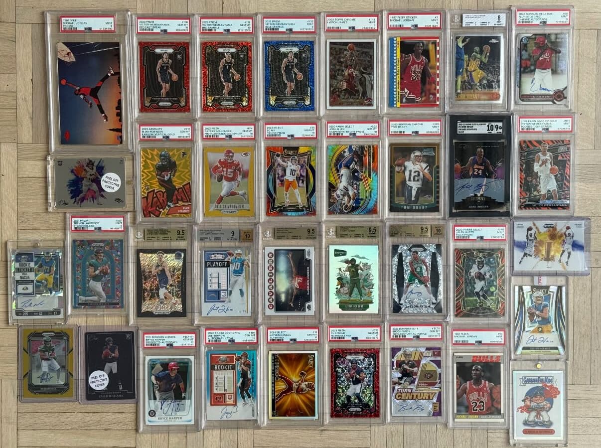 Our graded card collection